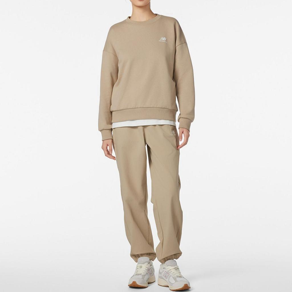 New Balance Sweatshirt Women's Milk Tea Brown AWT33317-BNN