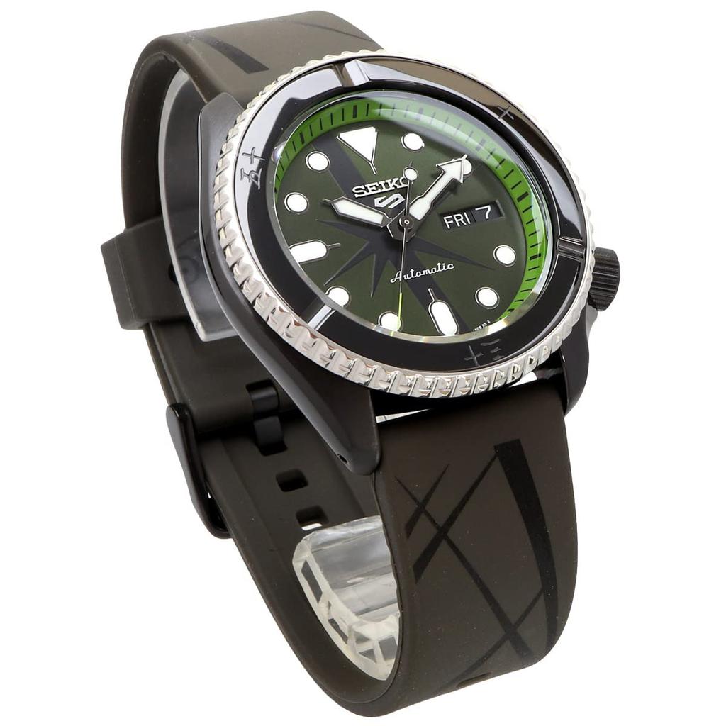Seiko 5 SPORTS SKX Street Style Automatic Mechanical Limited Edition ONE PIECE Collaboration Model Roronoa Five Sports International Model Watch,
