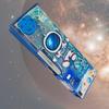 RSINC Magnetic Space Pencil Box for Kids – | Space Adventure Design with Button Operated Features | Magnetic, Durable, and Fun