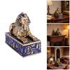Egyptians Styles Sphinx Statue Figurines Desktop Ornament for Bookshelfs Cabinet Home Decors Table Centerpieces Gift