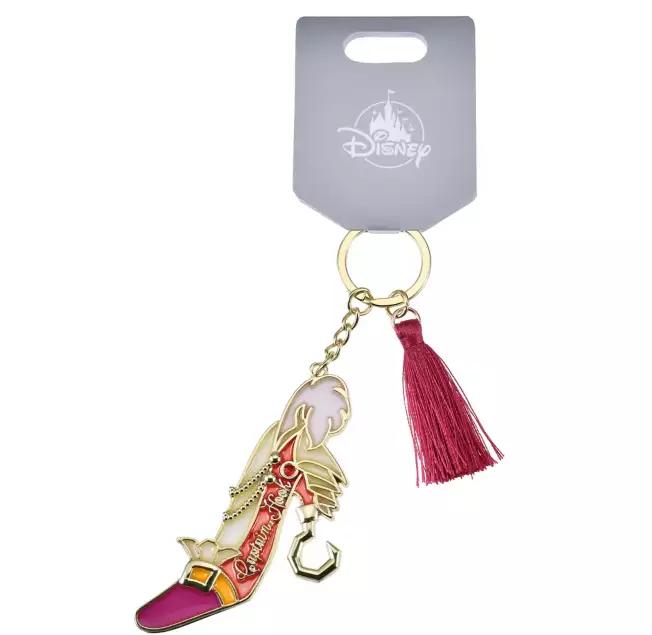 

Disney Captain Hook Stained Glass Style High Heel Keychain DISNEY VILLAINS NEW