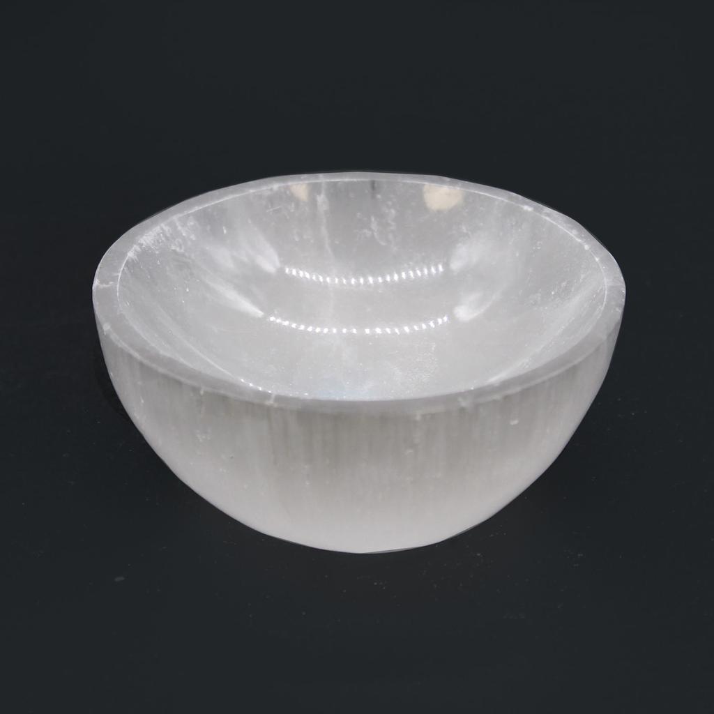Selenite Bowl Round 8 Cm