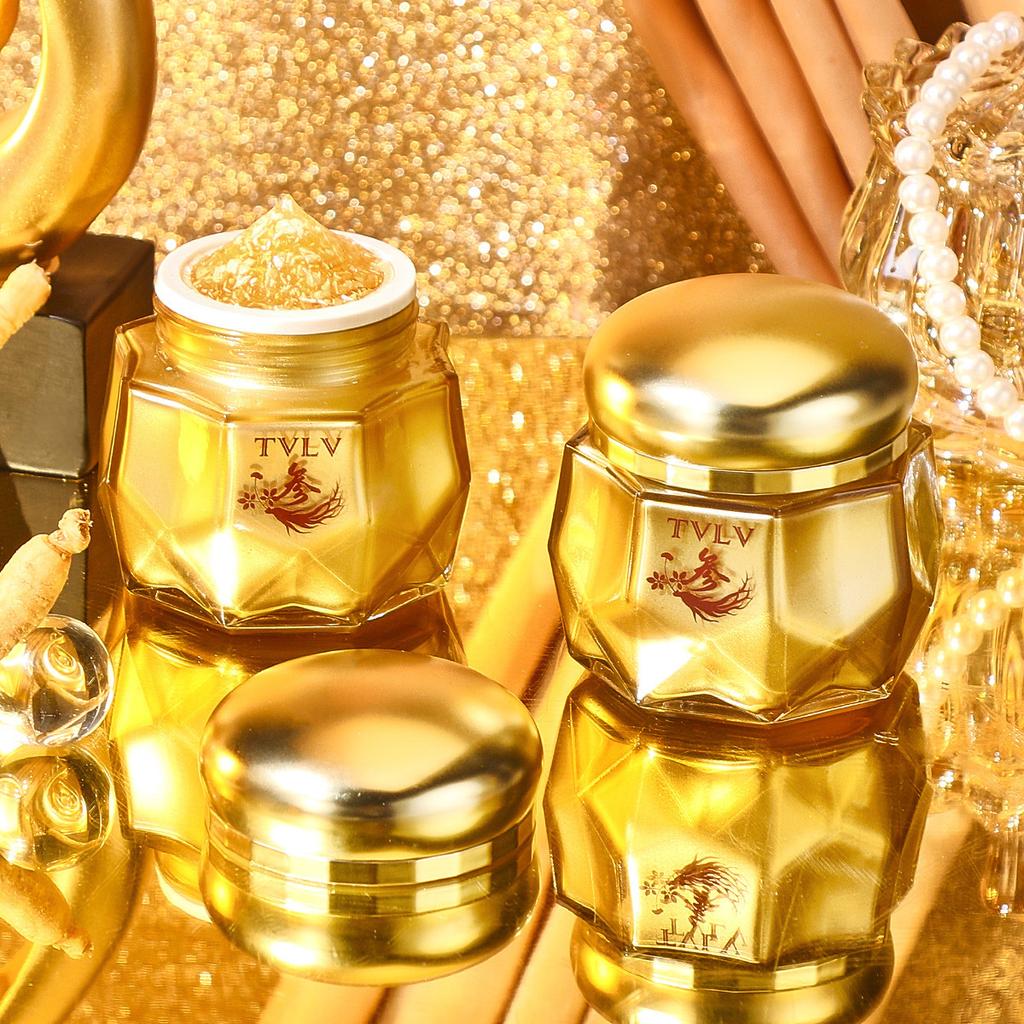 Crème visage hydratante anti-rides au ginseng pour femmes