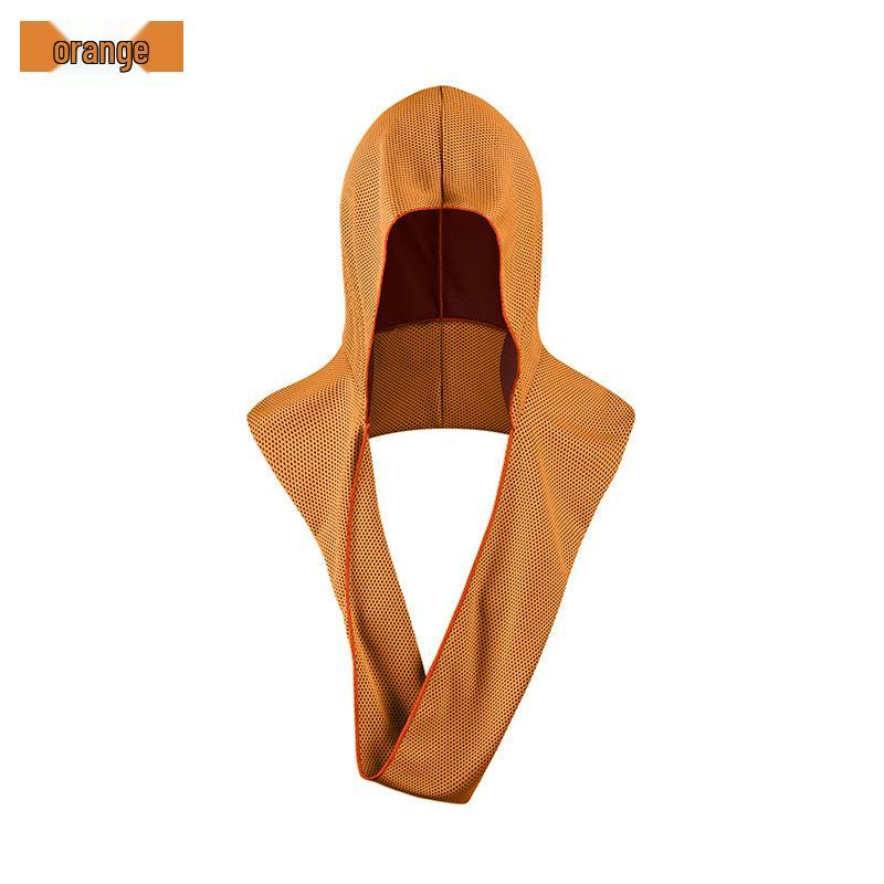 U-Shaped Quick-Drying Cooling Hoodie Towel for Sun Protection: Ideal for Gym, Beach, Camping, and Sports