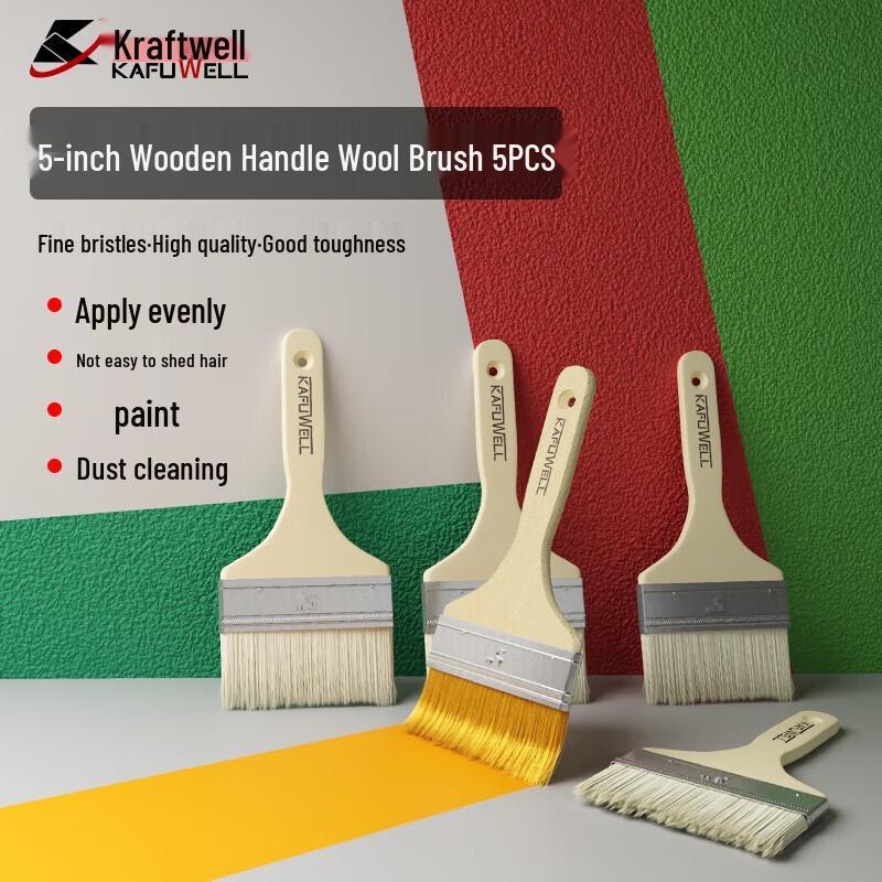 Kraftwell Wool Paint Brush Set