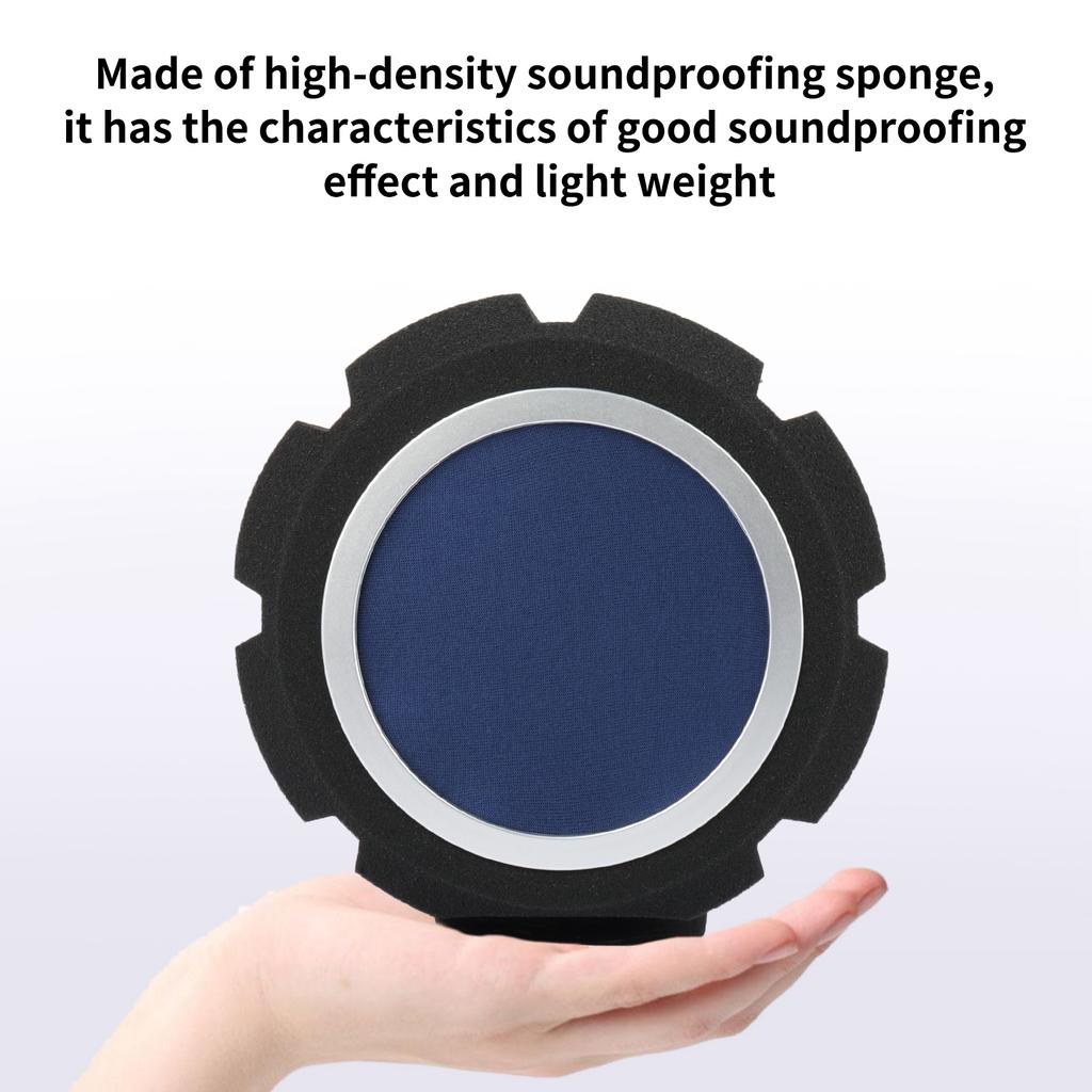 Studio-Kondensatormikrofon Windschutz Schallabsorbierender Schaumstoff Mikrofonabdeckung Schaumstoff Schutzkappe Windschutzkappe Abdeckung Mikrofon