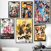 1PC Haikyuu Anime Volleyball Poster Poster Paper Print Home Living Room Bedroom Entrance Bar Cafe Art Painting Decoration