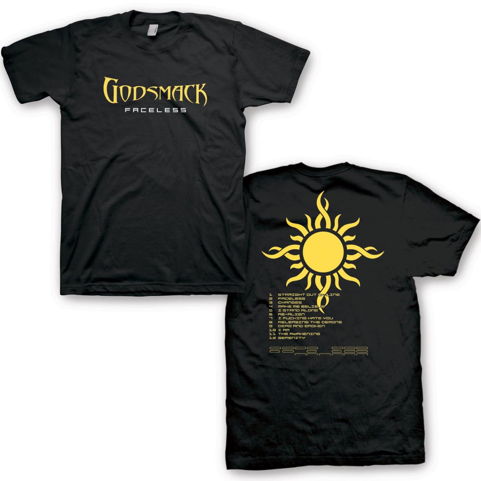 Godsmack Faceless T-Shirt XL