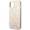 Guess Guhcp14Sg4Gfpi Iphone 14 / 15 / 136.1 Różowy/Pink Hard Case 4G Metal Gold Logo