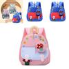 Preschool Kids Backpack With Fun Cartoon Print And Wear Resistant Polyester Fabric For School Use