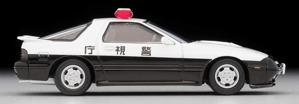 Tomytec Tomica Limited Vintage Neo Scale Mazda Savanna Patrol Metropolitan Police Finished 312598 1/64 LV-N214a RX-7 Car, Department, Model,