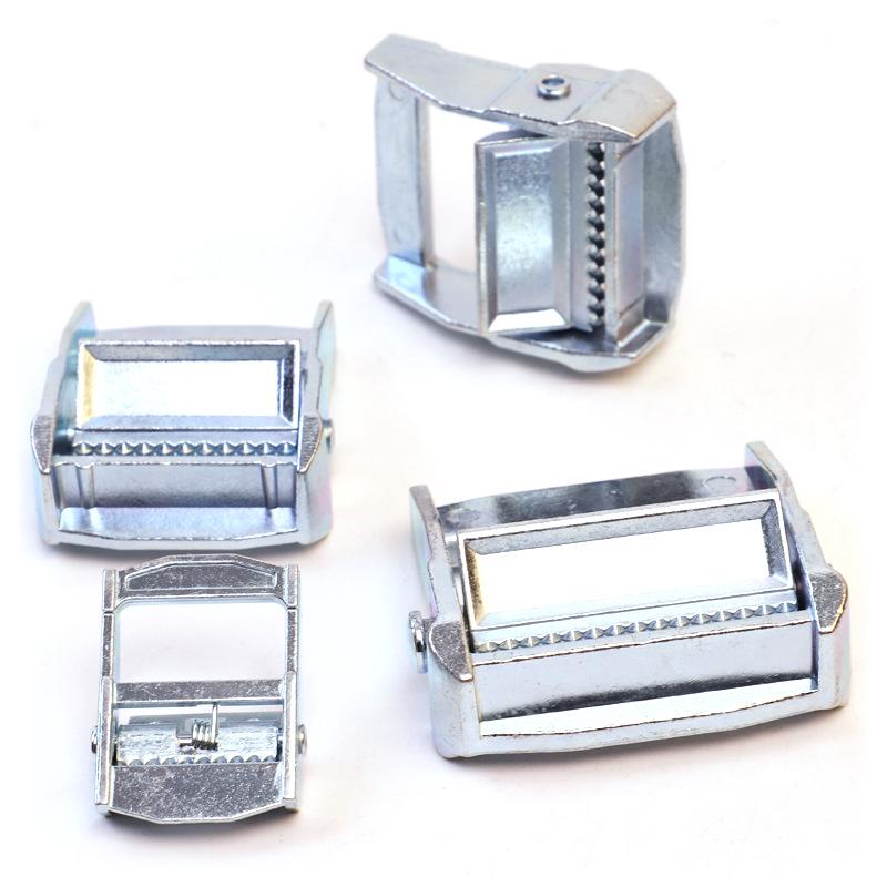 1-Inch Zinc Alloy Press Buckle: Galvanized Webbing Tension Lock Accessory for Adjustment and Binding