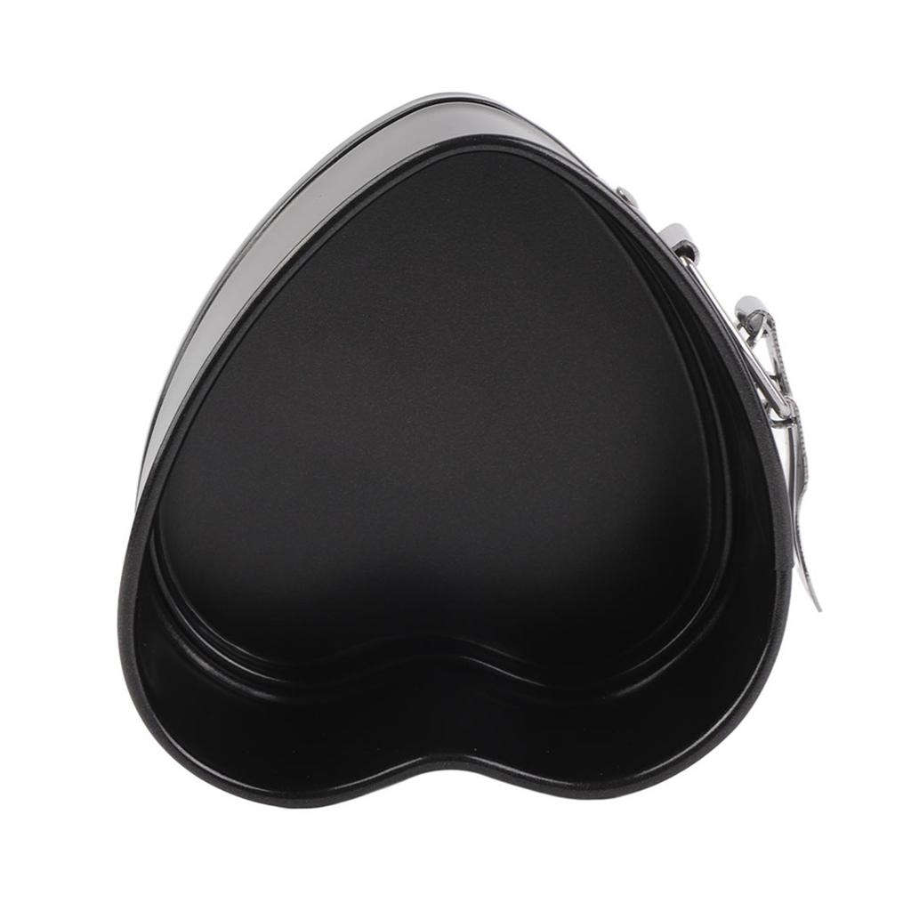 Kakeform i karbonstål med avtakbar bunn Hjerteformet bakeform Nonstick kjøkkenutstyr