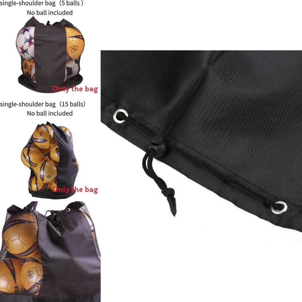 Large Durable Canvas Sports Ball Bag Multi-purpose Backpack Perfect For Soccer And Basketball