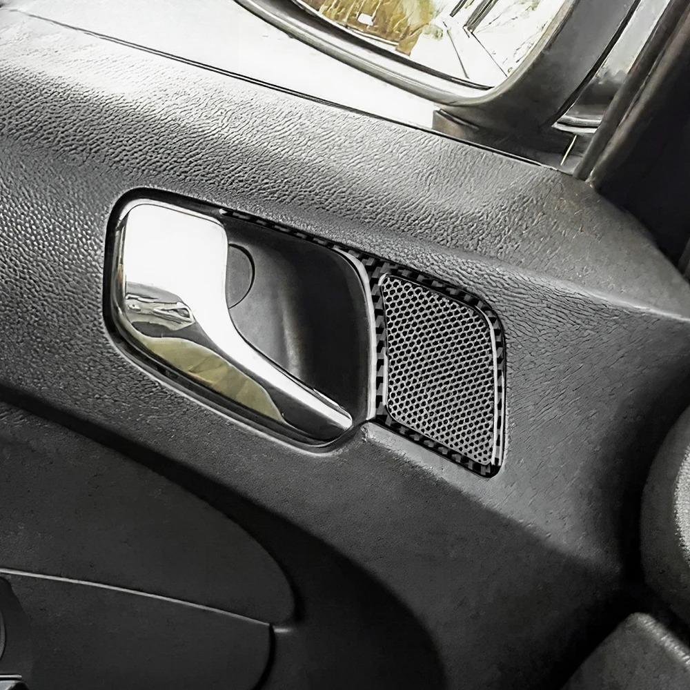 Carbon Fiber Style Dashboard Parts & Button for Opel Corsa D 2007-2014
