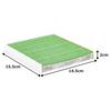 DENSO Car Air Conditioner Clean Air Filter DCC6002 High Dust compatibility confirmation Filter, (014535-1650), Removal, PM2.5 Protection,