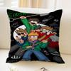 Animiertes Eddsworld Cartoon Kissen Anime Kissen Sofa Bett Kopfkissenbezug Kissenbezug 45x45 cm Mode
