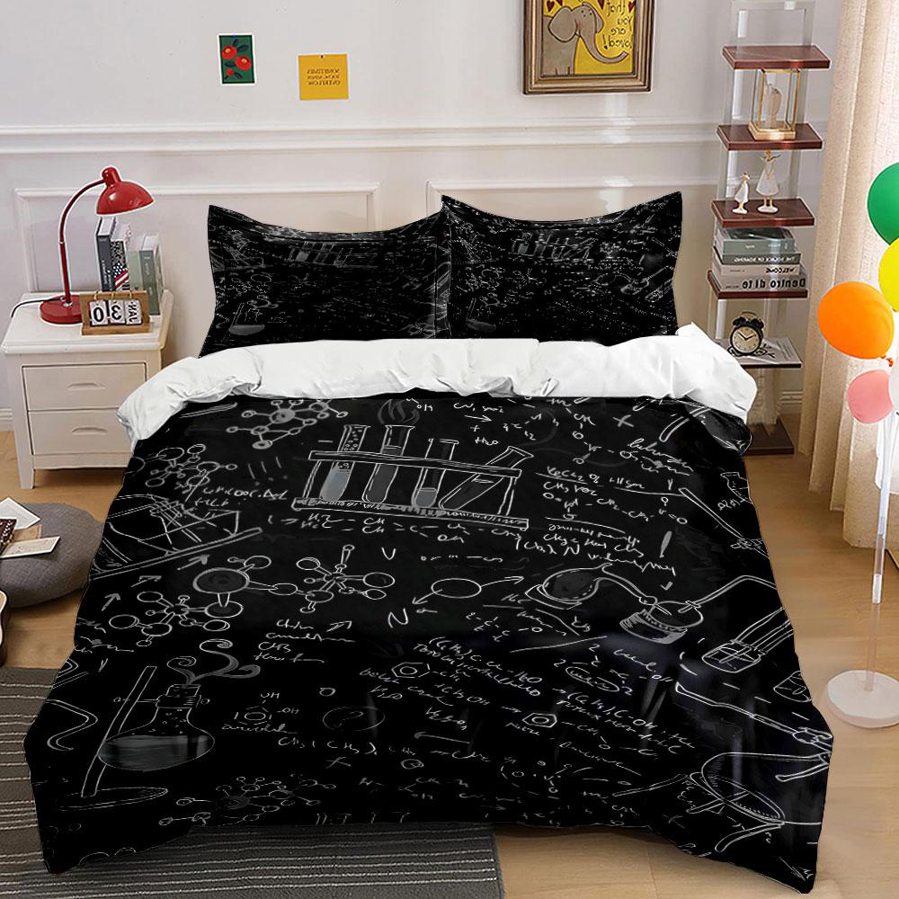 Scientific diagrams and formulas. Bedding sets Duvet cover sets Duvet covers Pillowcases(1 * Duvet Cover 2 * Pillowcases without duvet insert)