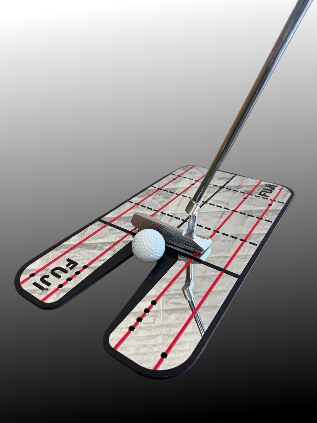 

FUJI Putter Mirror, Eyeline Putting Practice, Shoulder Line Golf Practice Aid, Golf Mirror