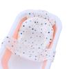 Gentle Baby Bath Support Shower Pad with Thickened Pillow Part for Head Neck and Back Stability During Bathing