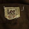 Lee 80s USA made vintage 42 Talon Boot cut pants M Brown Men's Used