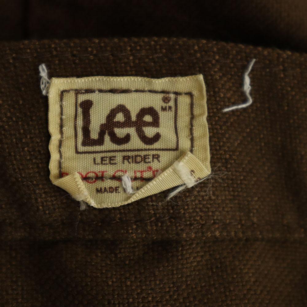 Lee 80s USA made vintage 42 Talon Boot cut pants M Brown Men's Used