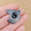 Gible Anime Brooch For Backpacks Enamel Pin Shark Metal Brooch Pin For Women Badges Pin Brooches Jewelry Accessories
