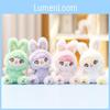 Baby Three Plush Rabbit Keychain Cute Soft Toy For Girls Gift Collectors Item