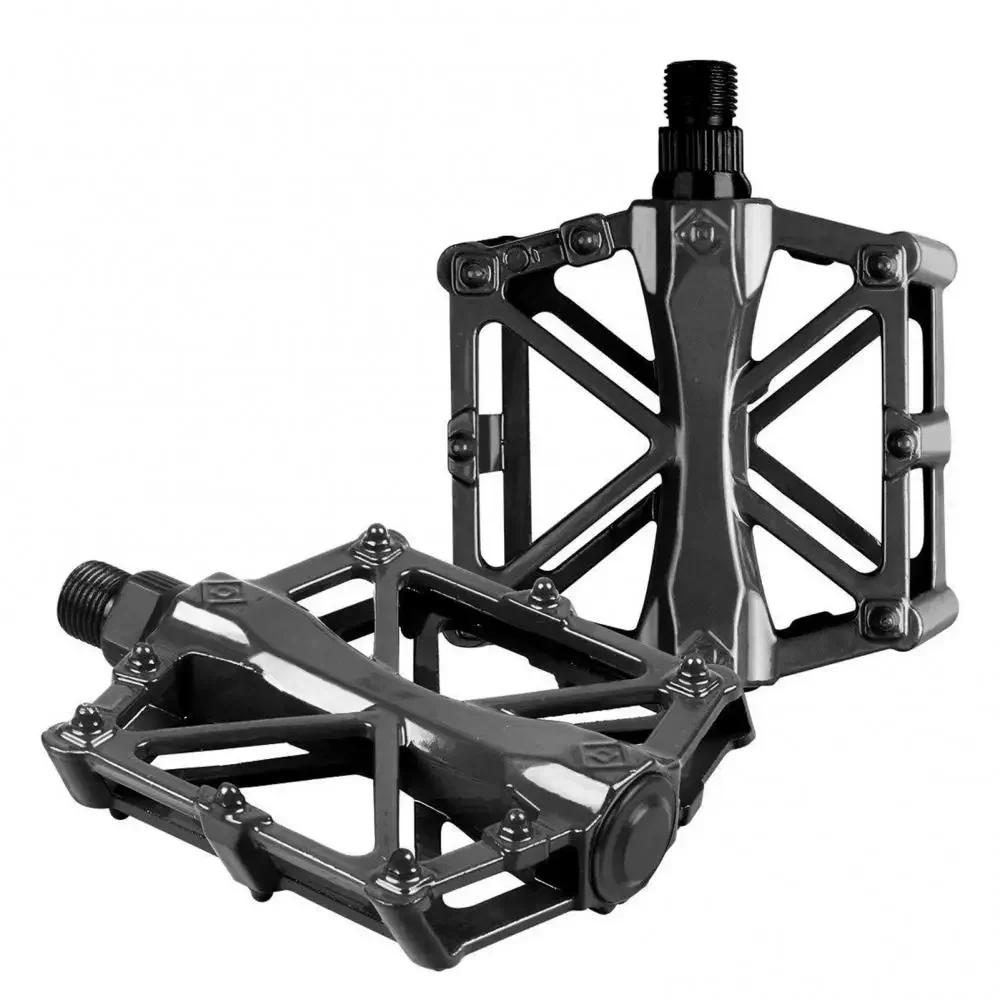 2 Stück MTB Rennrad Ultraleichte Aluminiumlegierung Lager Anti-Rutsch Pedale Langlebige Universelle Fahrrad Ersatzteile