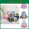 Cute And Durable Nylon Backpack Color-block Design For School Students