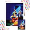 5D Diy Diamond Painting Pinocchio and His Grandfather Full Drill Rhinestones Mosaic Embroidery Handmade Products Home Decor Gift