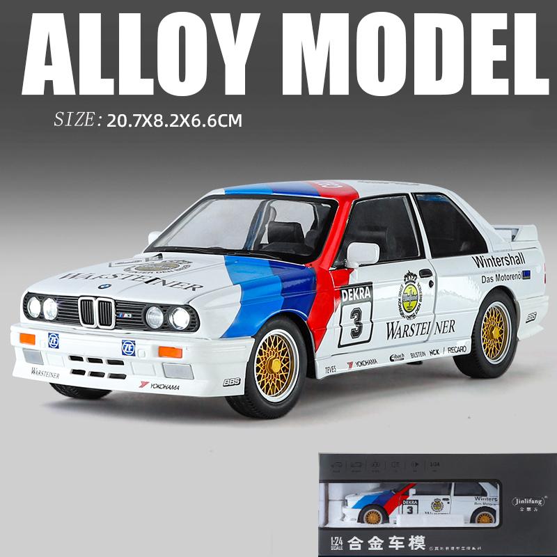 

1:24 M3 Luxury Race car alloy Model Collection display Poster Canvas Painting Wall for Furniture decoration gifts Kid Toy Recomm