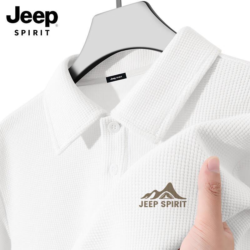 JEEP SPIRIT Men s Waffle Knit Polo Shirt 3XL