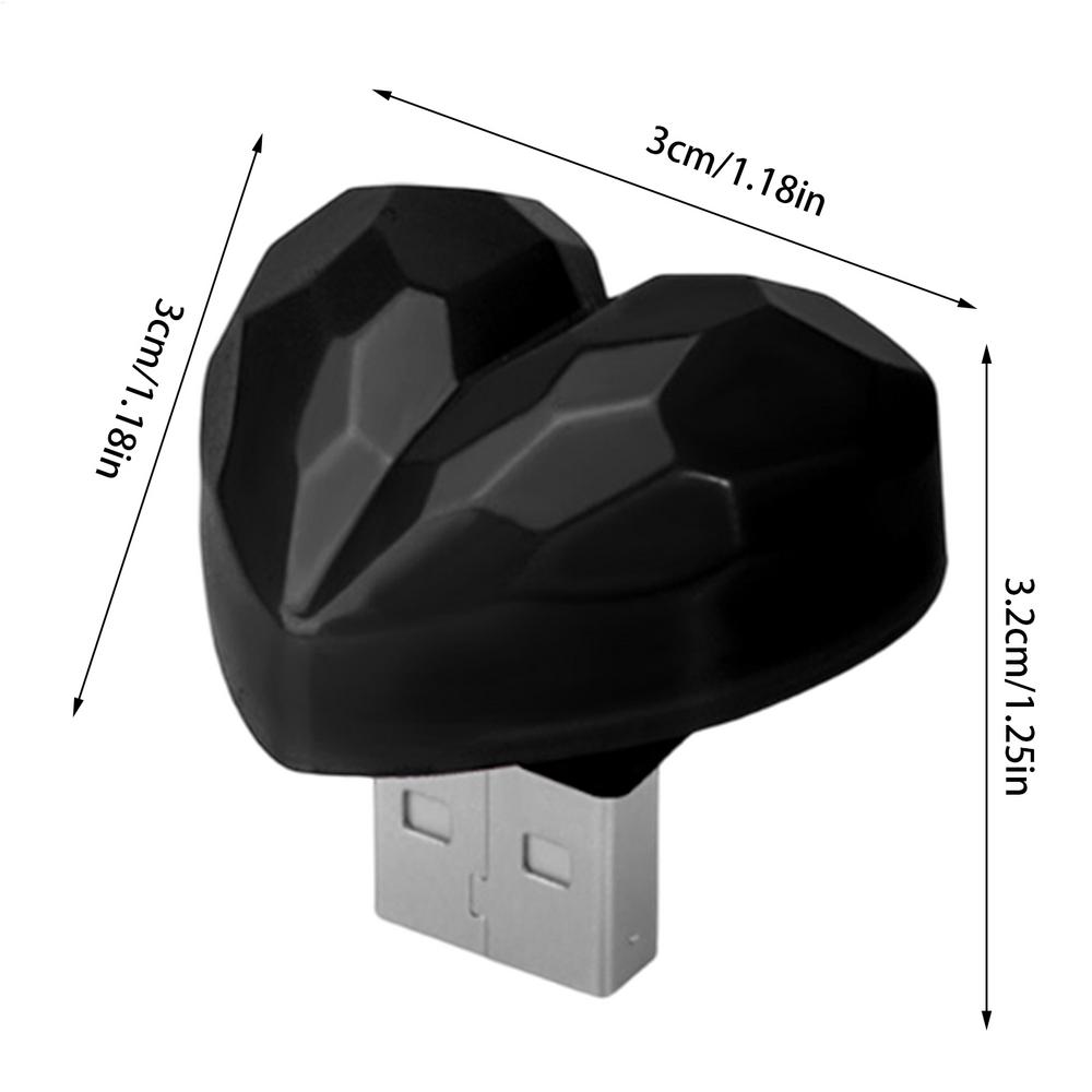 

Атмосферная подсветка Салон автомобиля Сердце Автомобильные огни Подсветка салона Декор Меняющий цвет Атмосферный светильник Романтическое освещение Pink