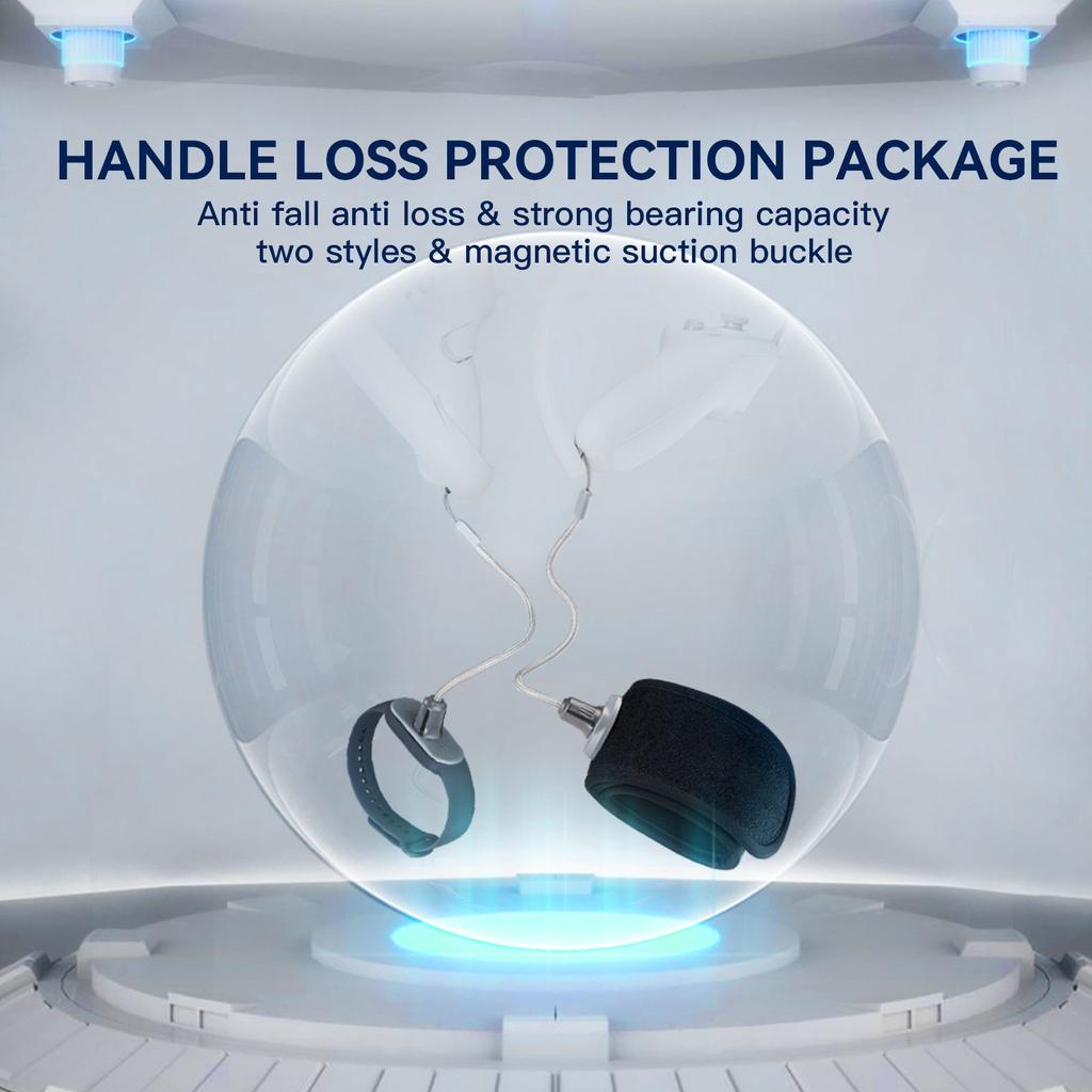 VR Handles Anti Lost Wrist Link for Pico 4 VR Controller Handle Safety Harness Lanyard Wrist Strap Bracelet Safe Straps