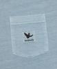 MARK GONZALES Pocket Pigment Short Sleeve T-Shirt - Blue Grey