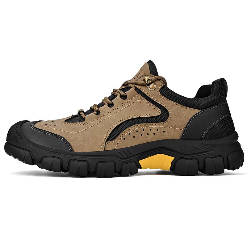 Summer Breathable Hiking Shoes Men Brown Vintage Climbing Trekking Sneakers Man Outdoor Anti-skid Men's Hiking Shoes zapatos
