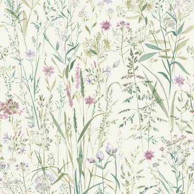 Grandeco Blume Vinyl Strukturierte Tapete