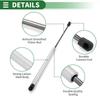 Motoforti Universal Lift Support Strut Gas Spring 17"/430mm 40lb/180N/18kg Silver Tone for Car Lid, Boat Hatch, Roof, Window Lid, and Underbed Lifting