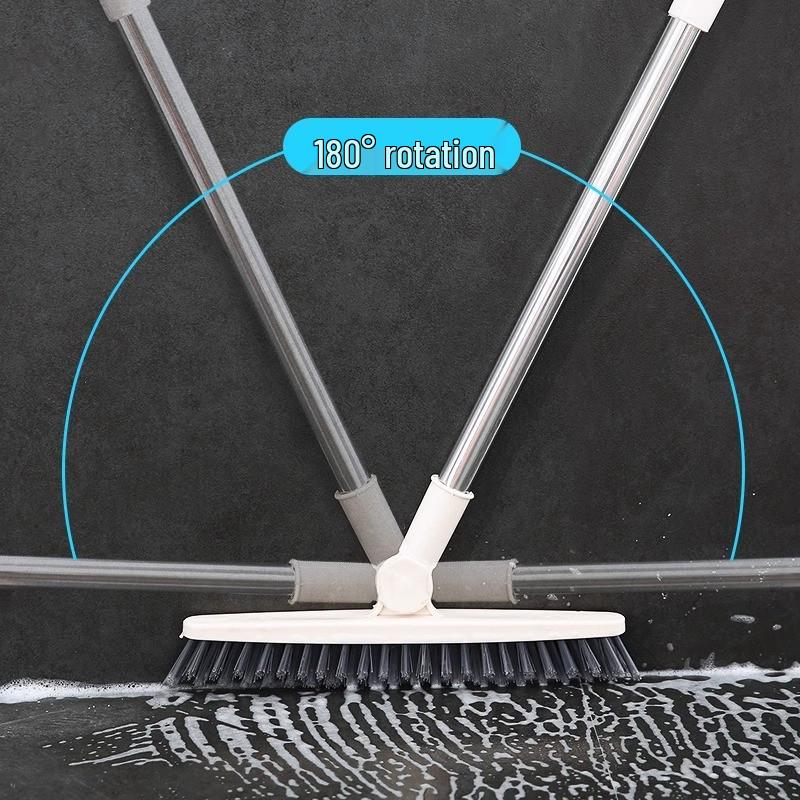 Long Handle Bathroom Tile Gap Cleaning Brush for Floors