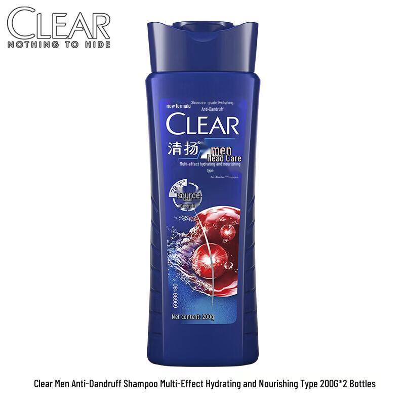 Clear Anti-Dandruff Hydrating Shampoo Twin Pack