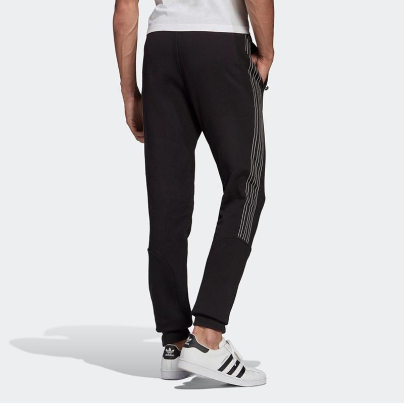 adidas originals Sprt Sweatpants Casual Sports Knit Bundle Feet Long Pants Black Men's GN2426