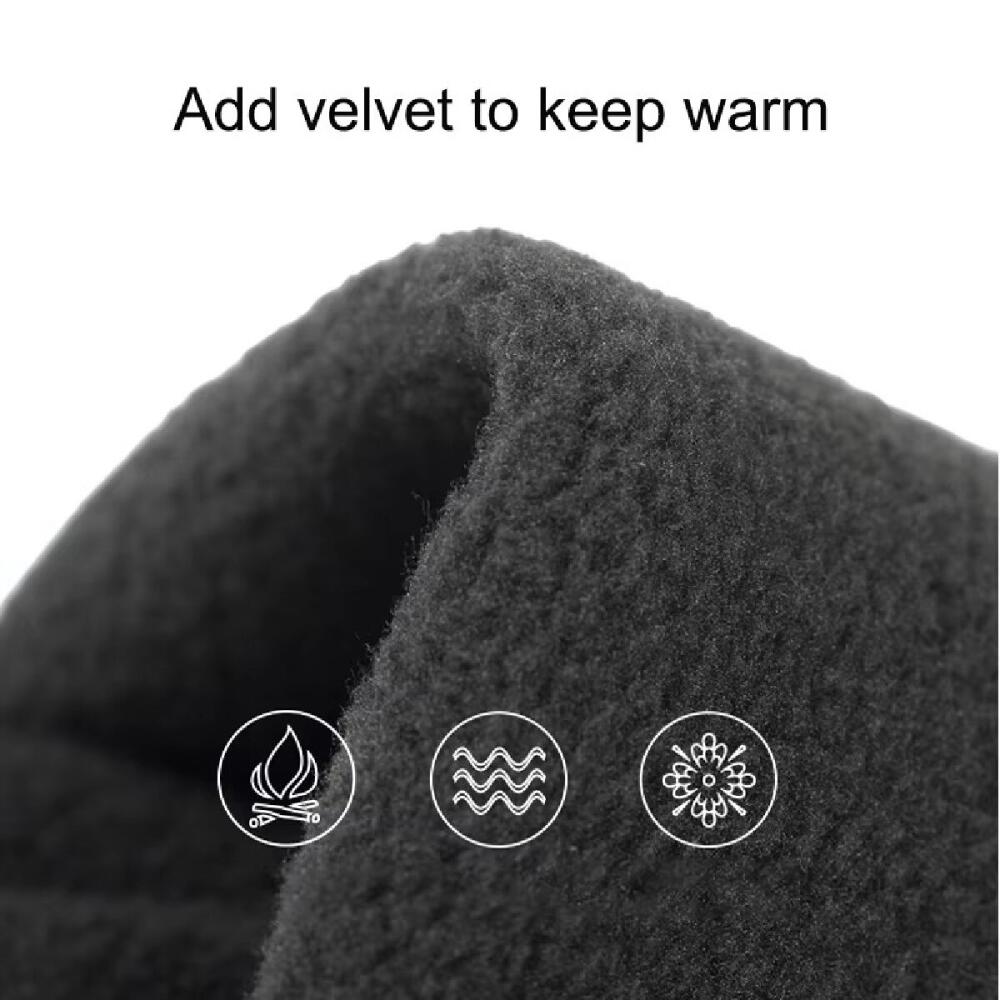 Autumn and Winter Touchscreen Men's and Women's Warm Gloves Plush Outdoor Sports Windproof and Cold Proof Cycling Gloves