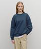 Malittepeulangsowajeobeo Lettering Logo Over Fit Sweatshirt Blue