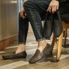 Soft-Soled Male Business Footwear Breathable Men's Loafers Moccasins Slip on Driving Shoes Hot Sale Leather Mens Casual Shoes