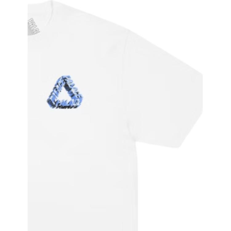 Palace Polished P3 T-Shirt White Unisex Tops P29TS039