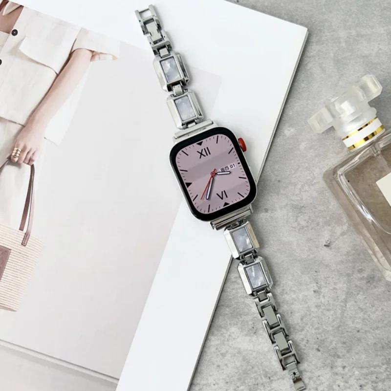 Elegante Cinturino per Orologio a Maglie di Metallo e Resina per Huawei Watch Fit 3 Cinturino Fit 4 4pro Braccialetto per Huawei Watch Fit 5 5Pro Cintura