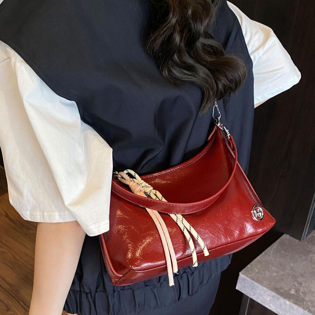 Retro Classic Style Large-capacity Shoulder Bag 2025 New High-end Underarm Tote Bag Commuter Casual Messenger Bag