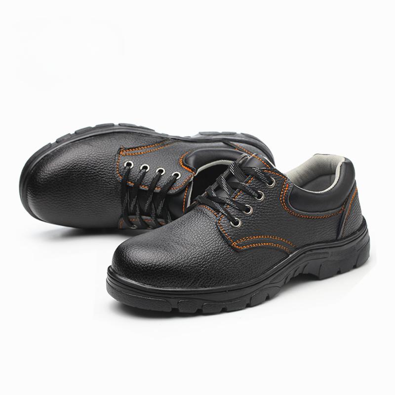 Men's Labor Insurance Shoes, Anti-smash and Anti-piercing Breathable Work Shoes, Oil-resistant Acid and Alkali-resistant Safety Protective Shoes