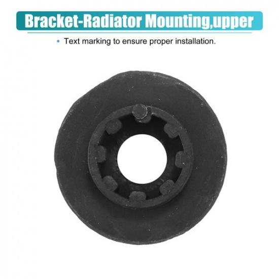 2x Upper Cushion Bushing Radiator Mount For Toyota Corolla 2009- 16523-0T080